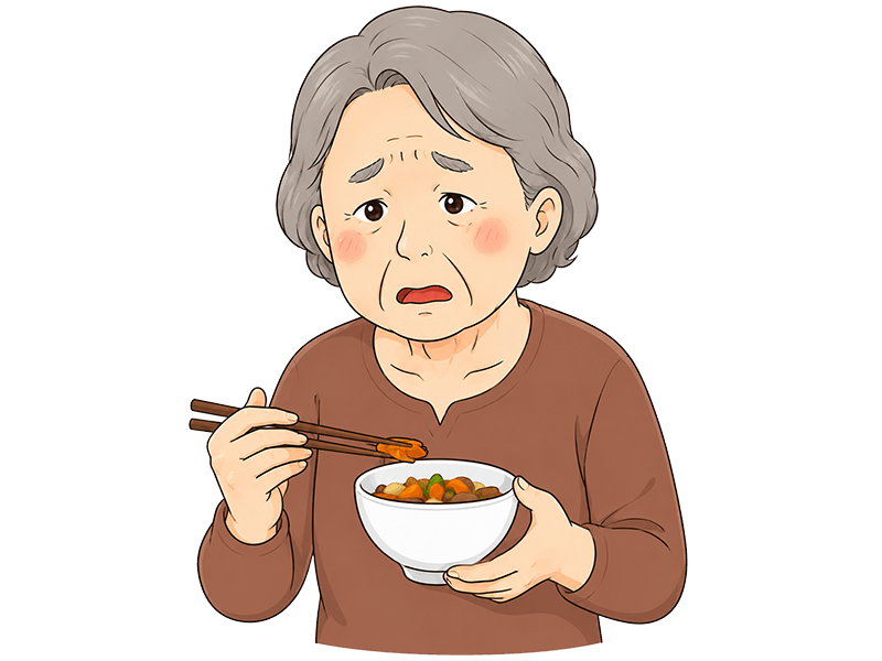 食事が偏る