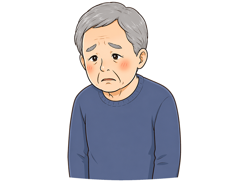 体力が落ちる