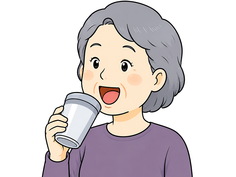 舌の奥の力がつく